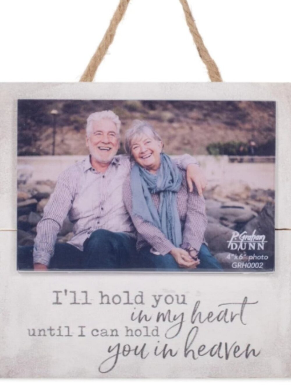 Hanging Photo Frame - "I'll hold you in my heart until I can hold you in Heaven" - Picture 4 of 4